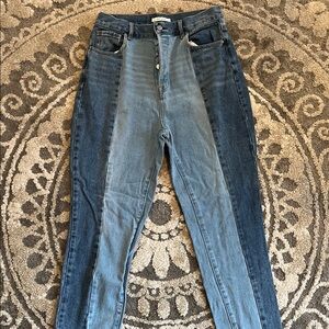 PacSun Contrast Blue Denim Jeans